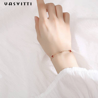 7.48in 0.09oz Vòng tay trang sức bạc Sterling Vòng đeo tay có thể điều chỉnh Zirconia khối SGS
