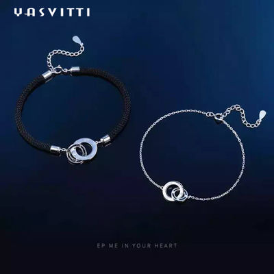 0,22m 0,1oz Bộ trang sức bạc Sterling Bộ dây chuyền bạc và bộ vòng tay ODM