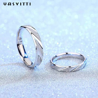 2.11g Festival 19mm Solid Sterling Silver Rings Nhẫn bạc khắc SGS