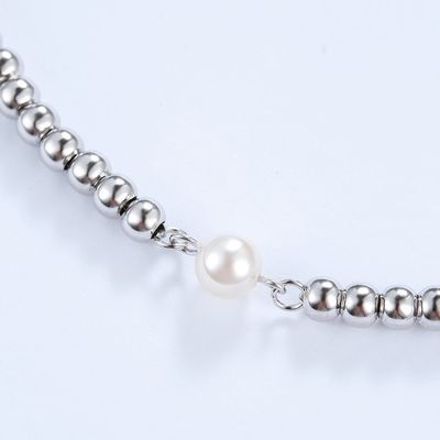 CZ 2 Gram19x0.35cm Vòng đeo tay đuôi cá Quà tặng Unisex Vòng đeo tay trượt bạc