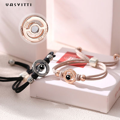 0,35oz 5,1 inch Vòng tay Trang sức Bạc Sterling Vòng tay Bạc Bóng trượt Vòng tay Bạn gái