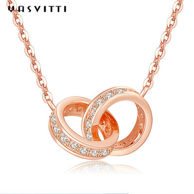 6,7X8,2mm 2,08g Dây chuyền bạc Vòng cổ 18k bản kép Vòng cổ