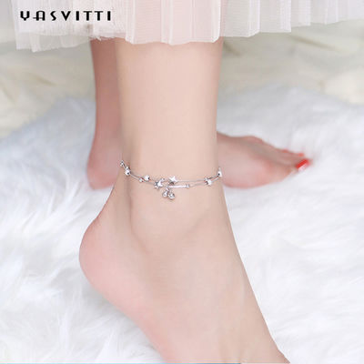 0,99m 0,14oz Vòng tay trang sức bạc Sterling cZ Vòng tay vàng hồng bốn lá