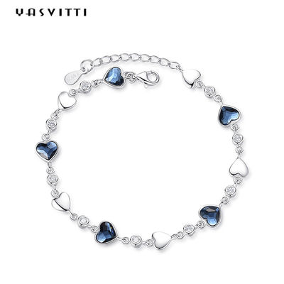 0,19m 0,83in Sterling Bạc Vòng tay Trang sức Bạc Cổ điển Vòng tay quyến rũ Bạc ODM