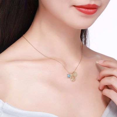 Dây chuyền trang sức bạc Sterling 19in 25g