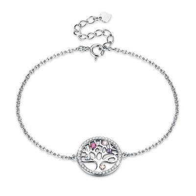 Tree Of Life Sterling Silver Jewelry Bracelet