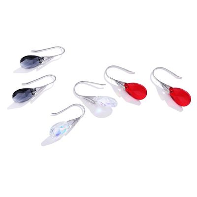Bông tai trang sức bạc Sterling Hook dài