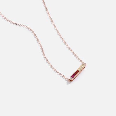 1,31ft 2,2g Chuỗi vòng cổ bằng bạc Sterling S925 Cầu vồng 18 inch Chuỗi bạc