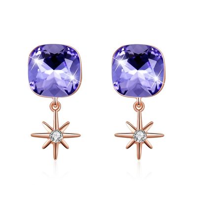 0,12oz 2.2x1cm Bông tai trang sức bạc Sterling S925 Bông tai Spearl Dangle
