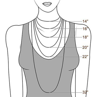 Dây chuyền bạc tùy chỉnh chữ vàng